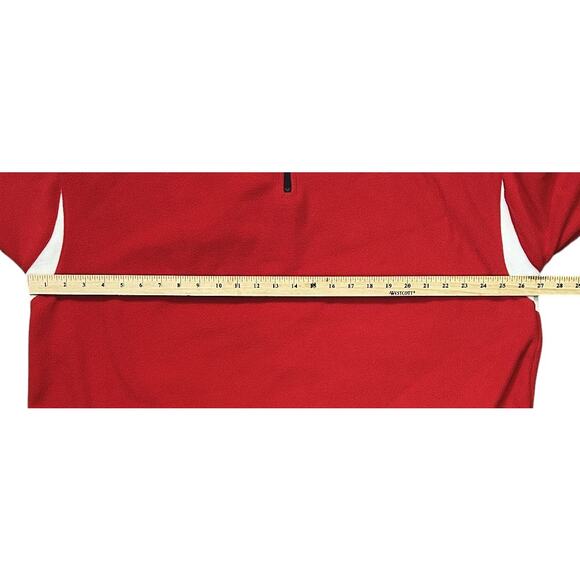 NWOT USA Team Apparel 2012 London Olympic Games Red Fleece Half Zip Pullover 2XL - Picture 3 of 6